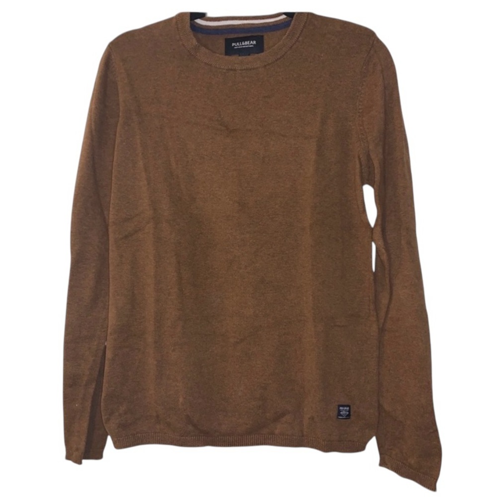 Pull&Bear Men's Brown Sweater